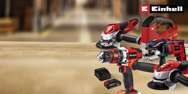 THE EINHELL RANGE. Setting new standards in performance for all your DIY projects.